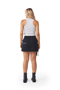 Crop Top Fragile gris mujer | CLEMONT.CO S.A.S.