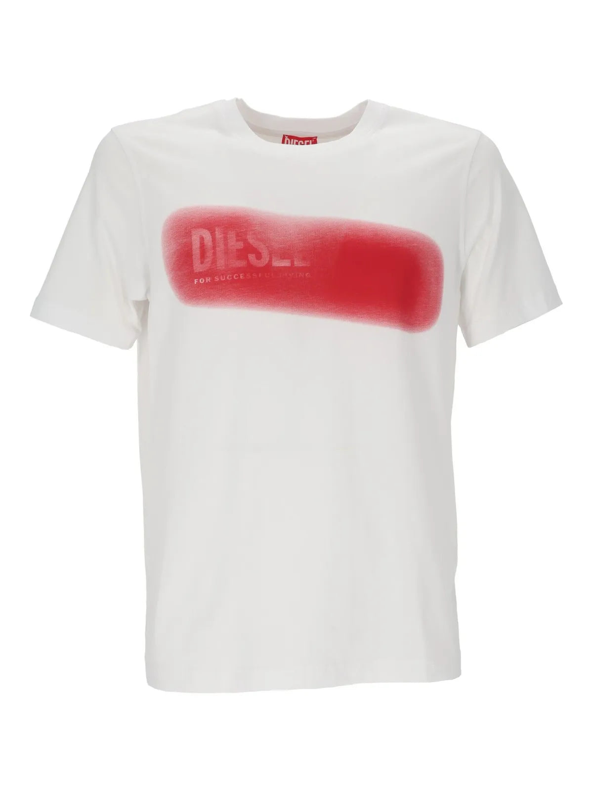 Camiseta  Diesel Logo Printed Distressed T-Shirt