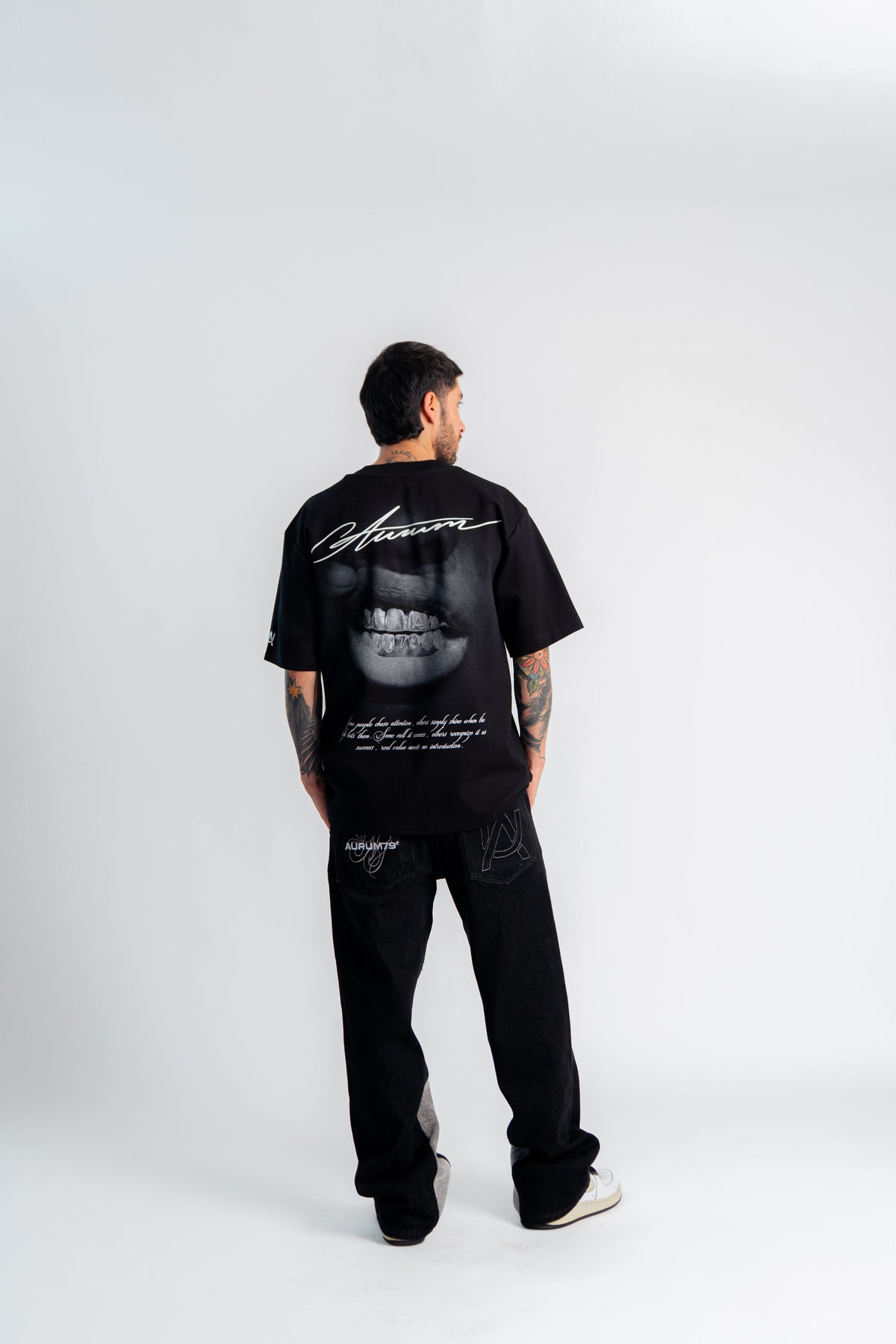 Grillz Teeth Oversized T-Shirt
