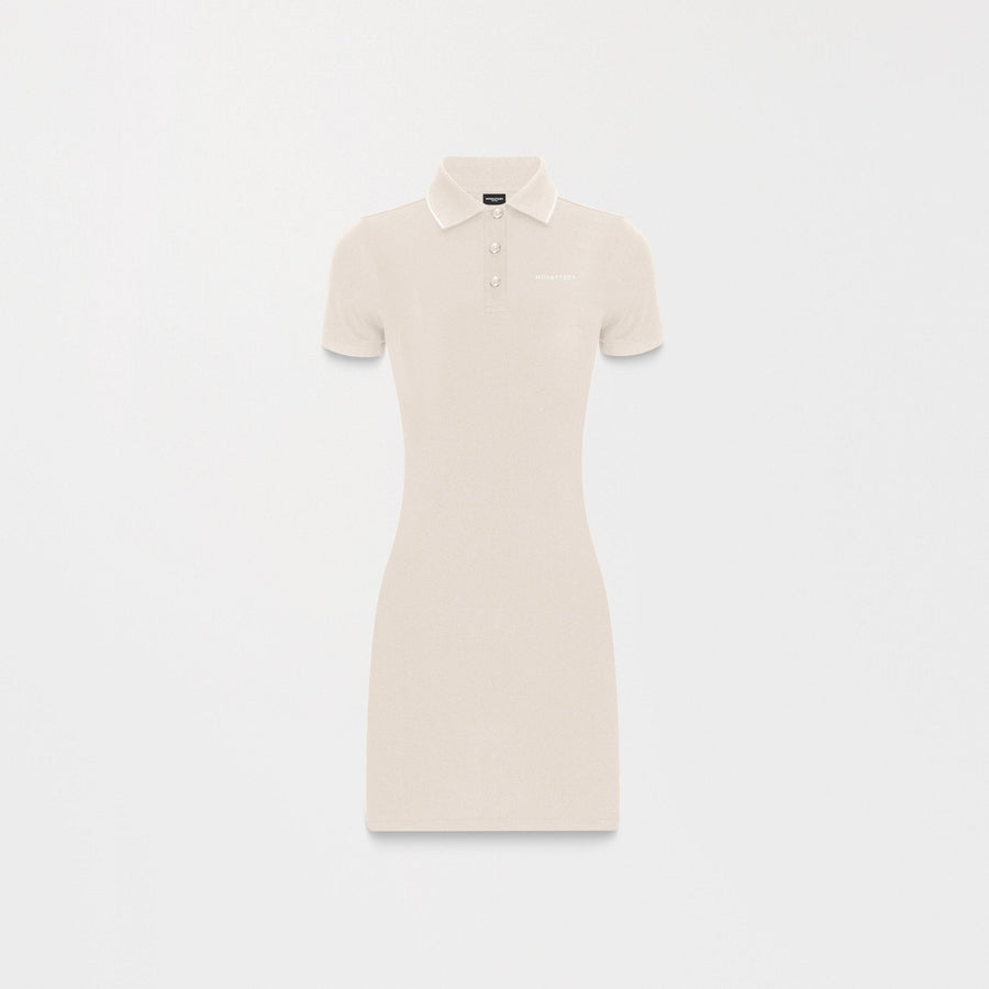 VESTIDO TIPO POLO KESMEZ MONASTERY TAUPE