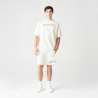 LEGATUS T-SHIRT OVERSIZED MEN EGRET