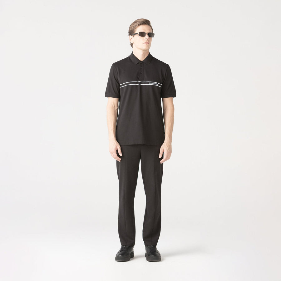 CAMISETA MARCUS TIPO POLO MONASTERY WOMEN BLACK