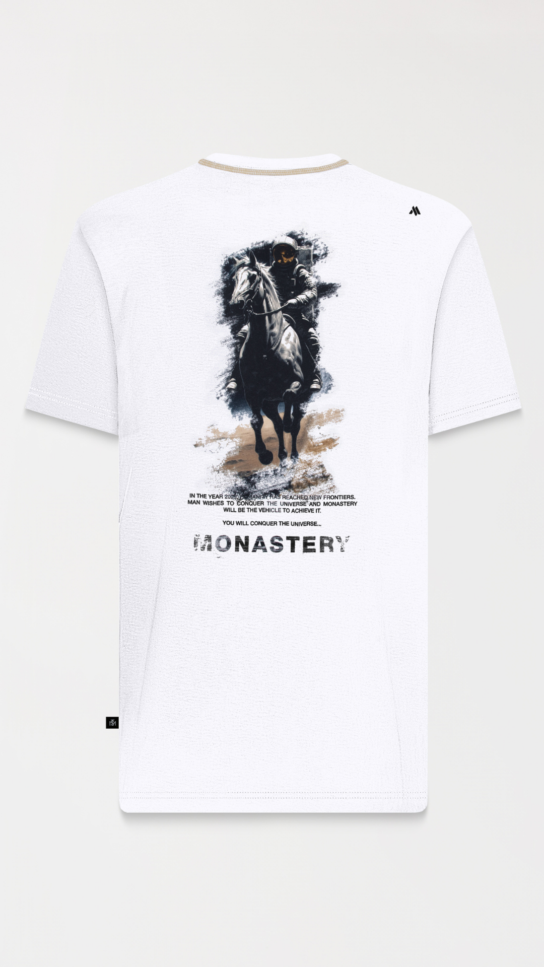 CAMISETA MONASTERY WESLEY WHITE