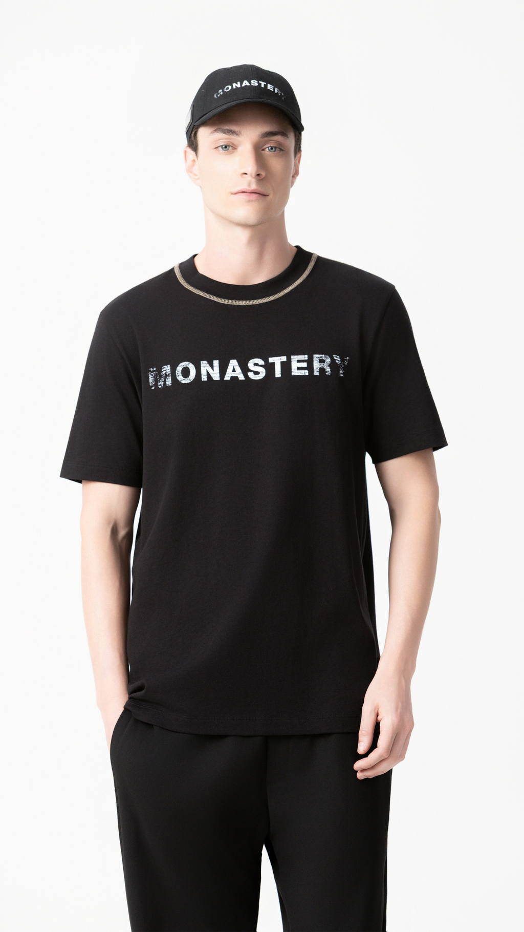 CAMISETA MONASTERY WESLEY BLACK
