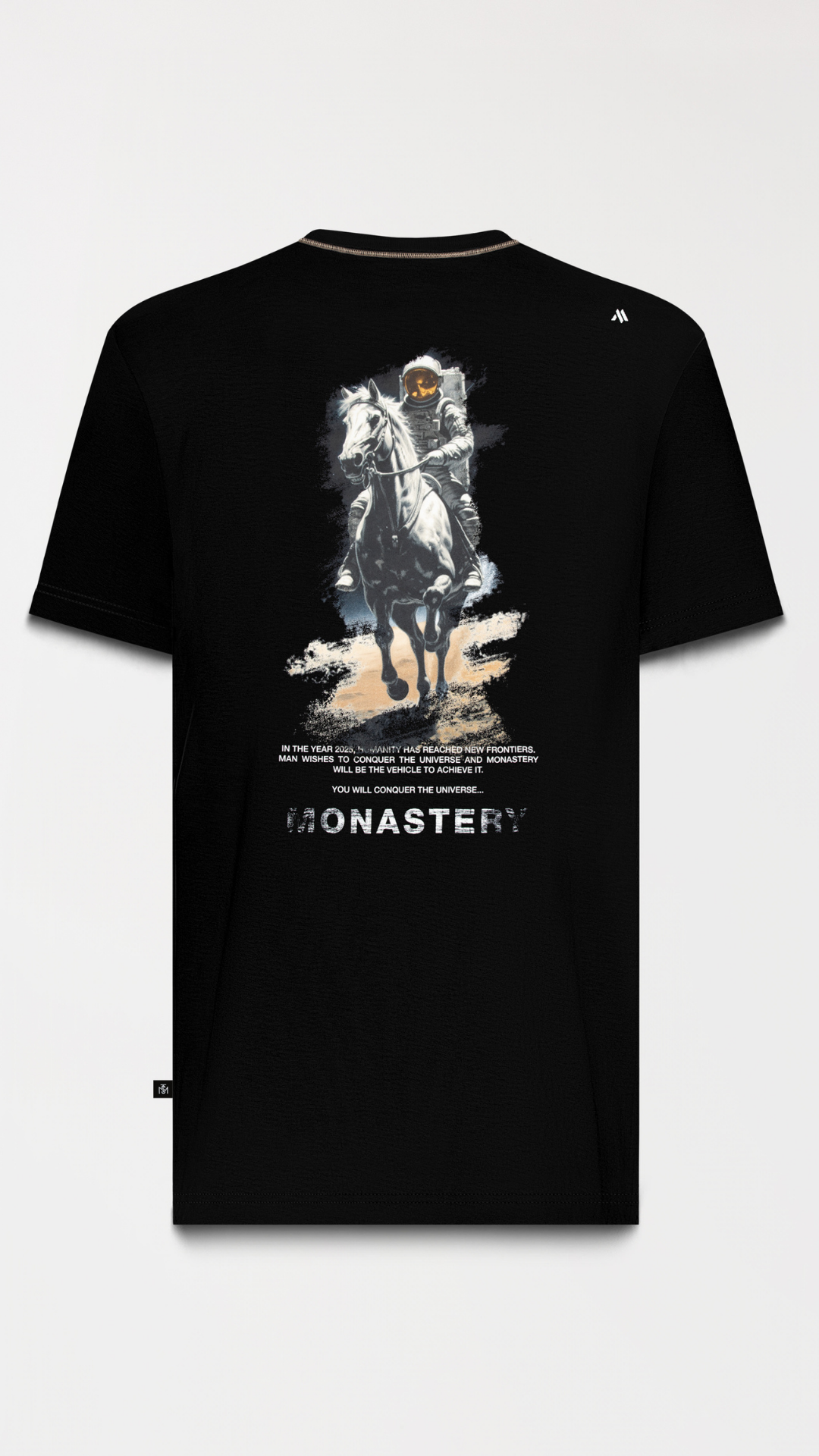 CAMISETA MONASTERY WESLEY BLACK