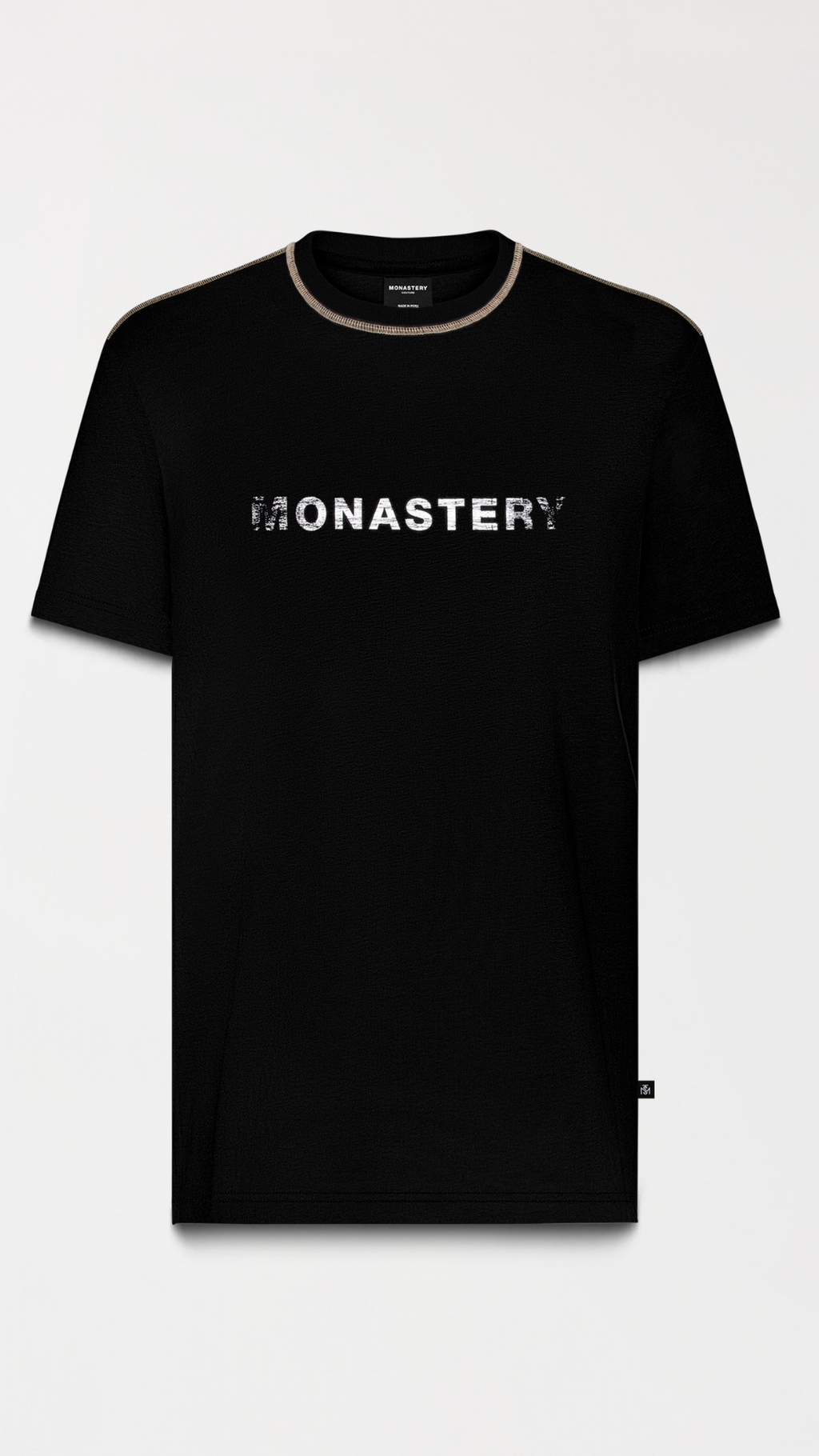 CAMISETA MONASTERY WESLEY BLACK