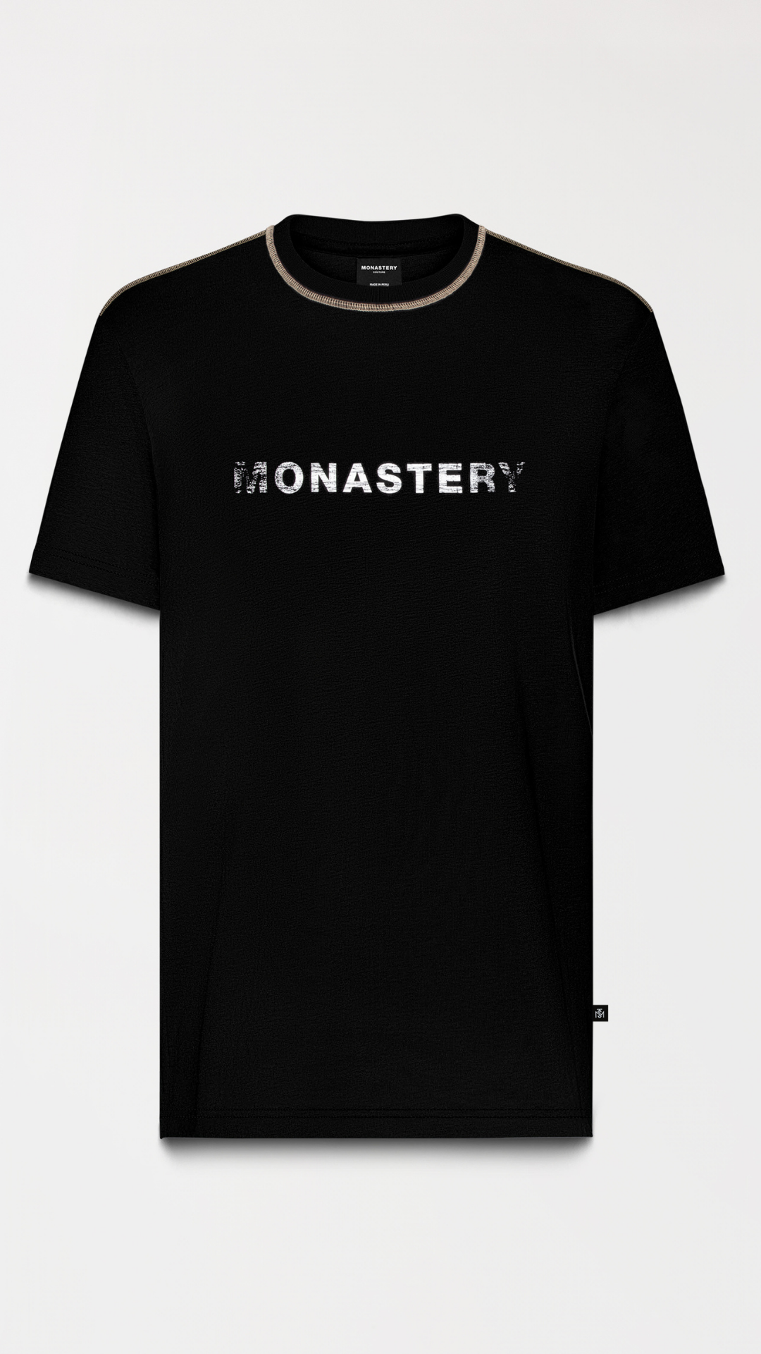 CAMISETA MONASTERY WESLEY BLACK