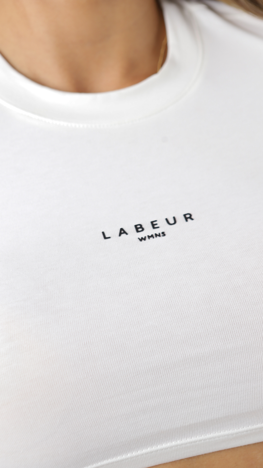 CROP TOP WMNS LABEUR MARFIL