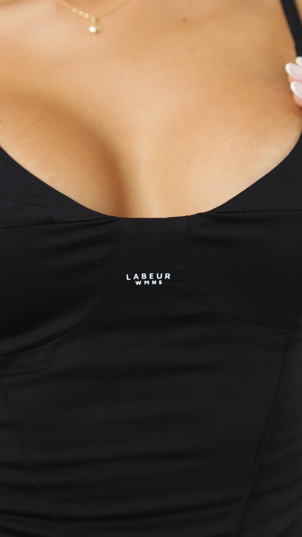 CROP TOP NACRE LABEUR NEGRO