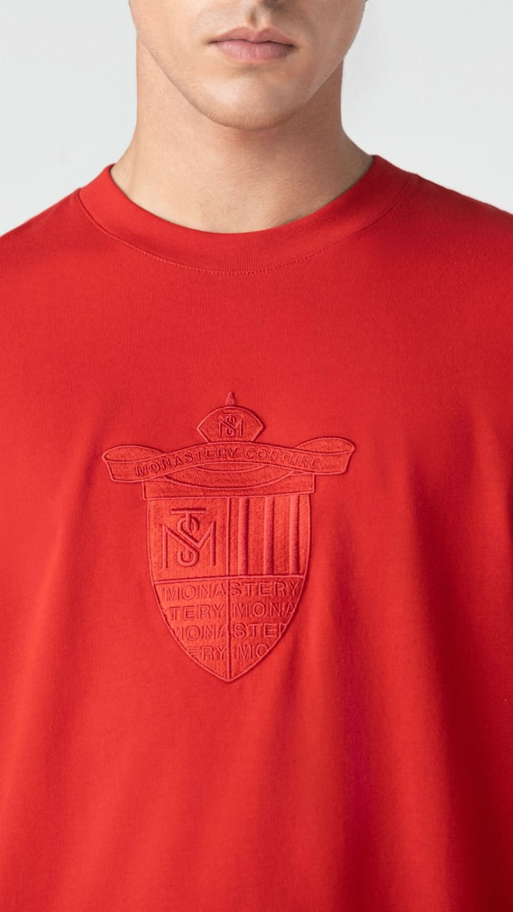 CAMISETA ASGARD MONASTERY RED