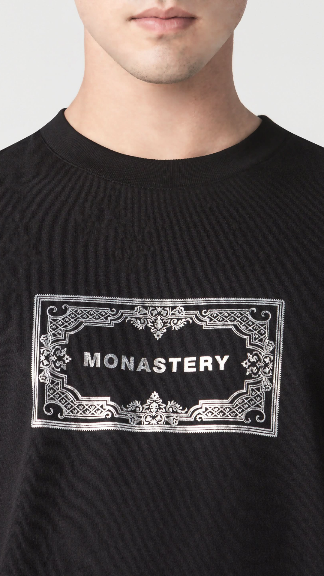 CAMISETA MONASTERY DOMINUS BLACK