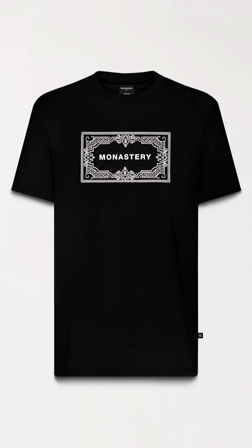 CAMISETA MONASTERY DOMINUS BLACK