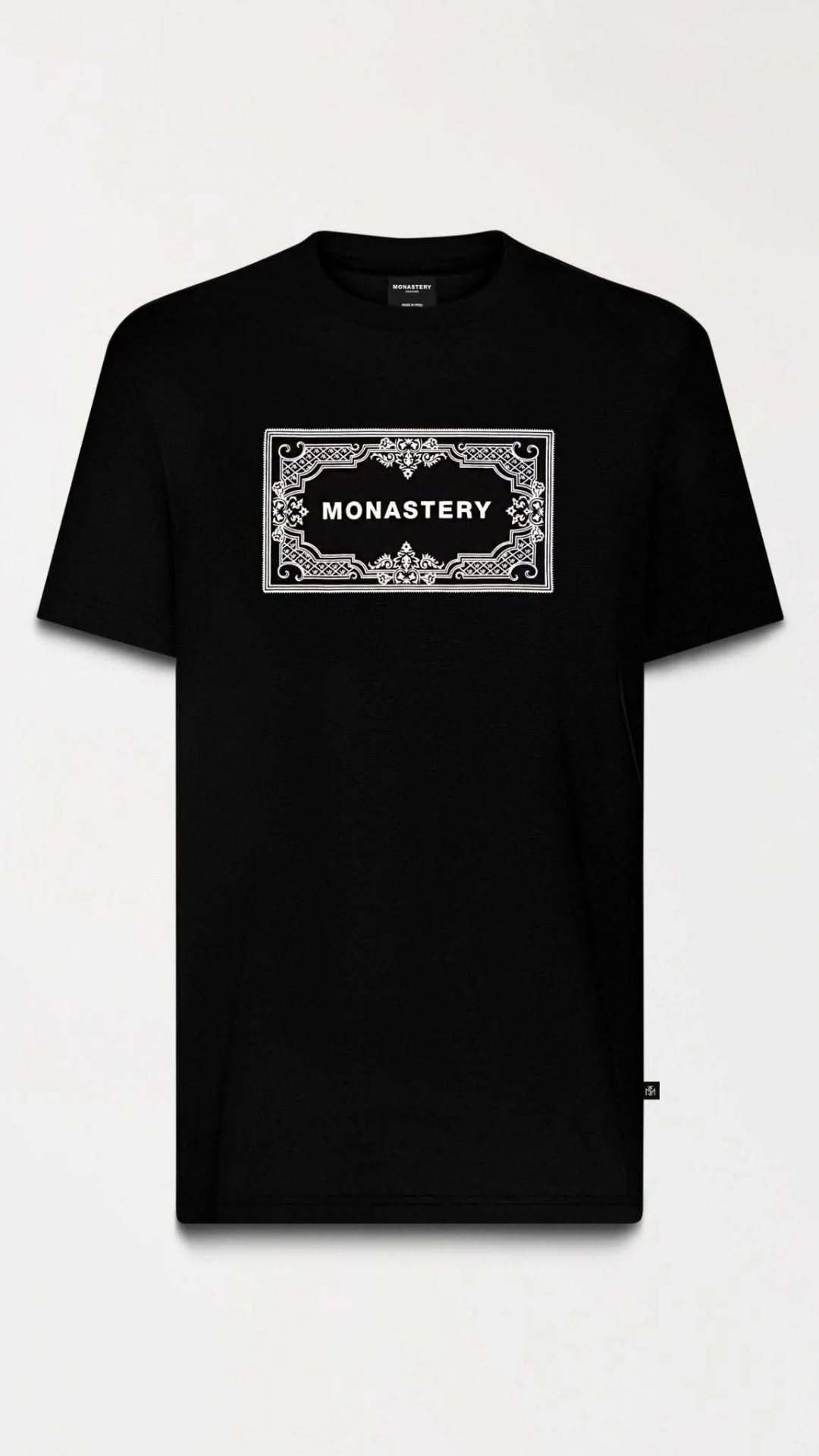 CAMISETA MONASTERY DOMINUS BLACK