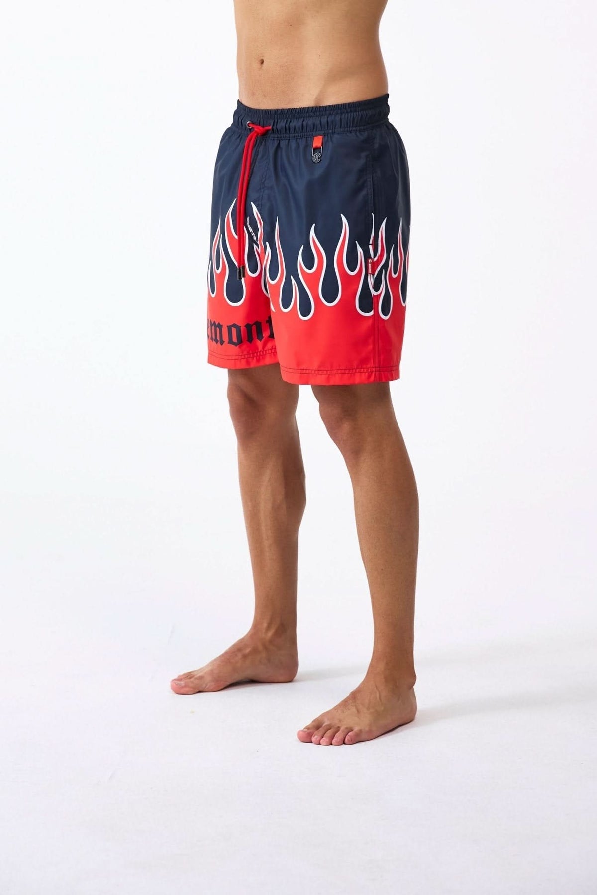 PANTALONETA MASCULINO PARADIGMA NEGRO/ROJO CLEMONT