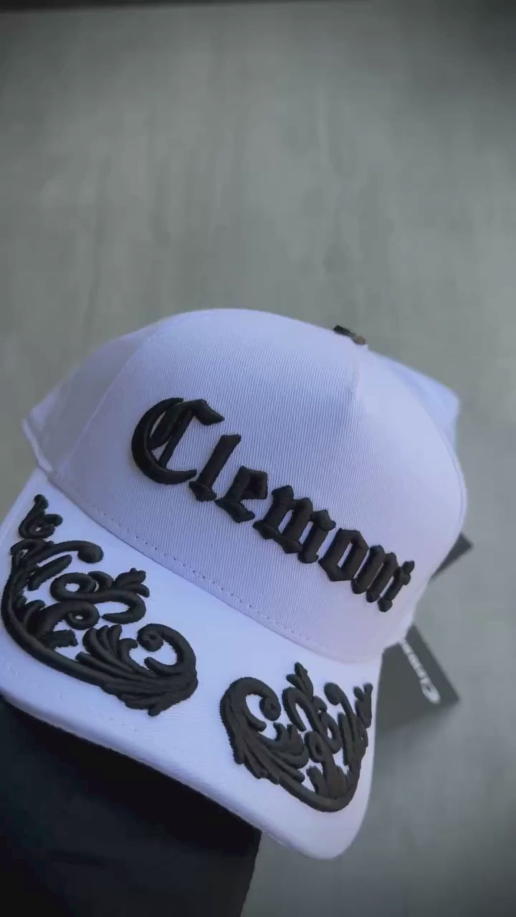GORRA CLEMONT AMICIZIA BLANCO/NEGRO
