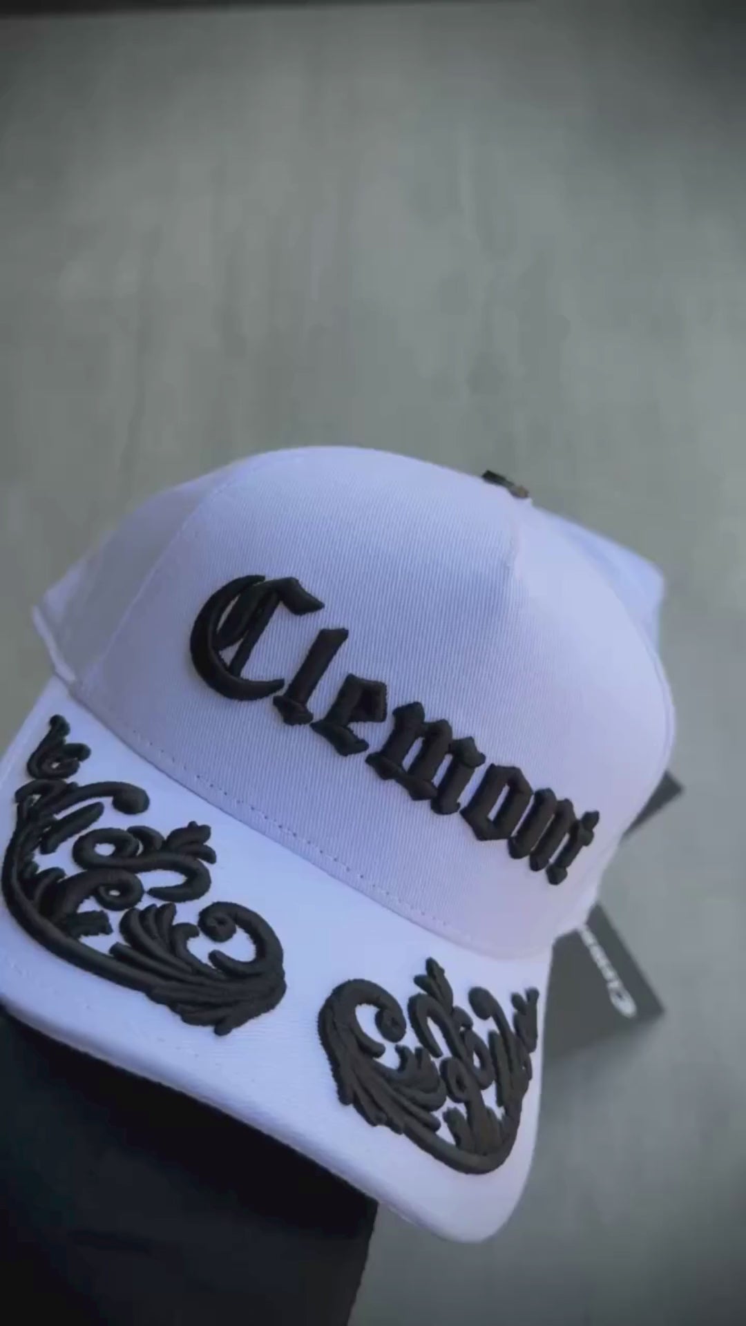 GORRA CLEMONT AMICIZIA BLANCO/NEGRO
