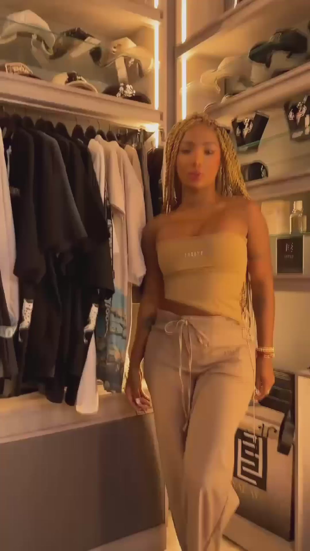 CROP TOP LABEUR AFRODITA CAFEE