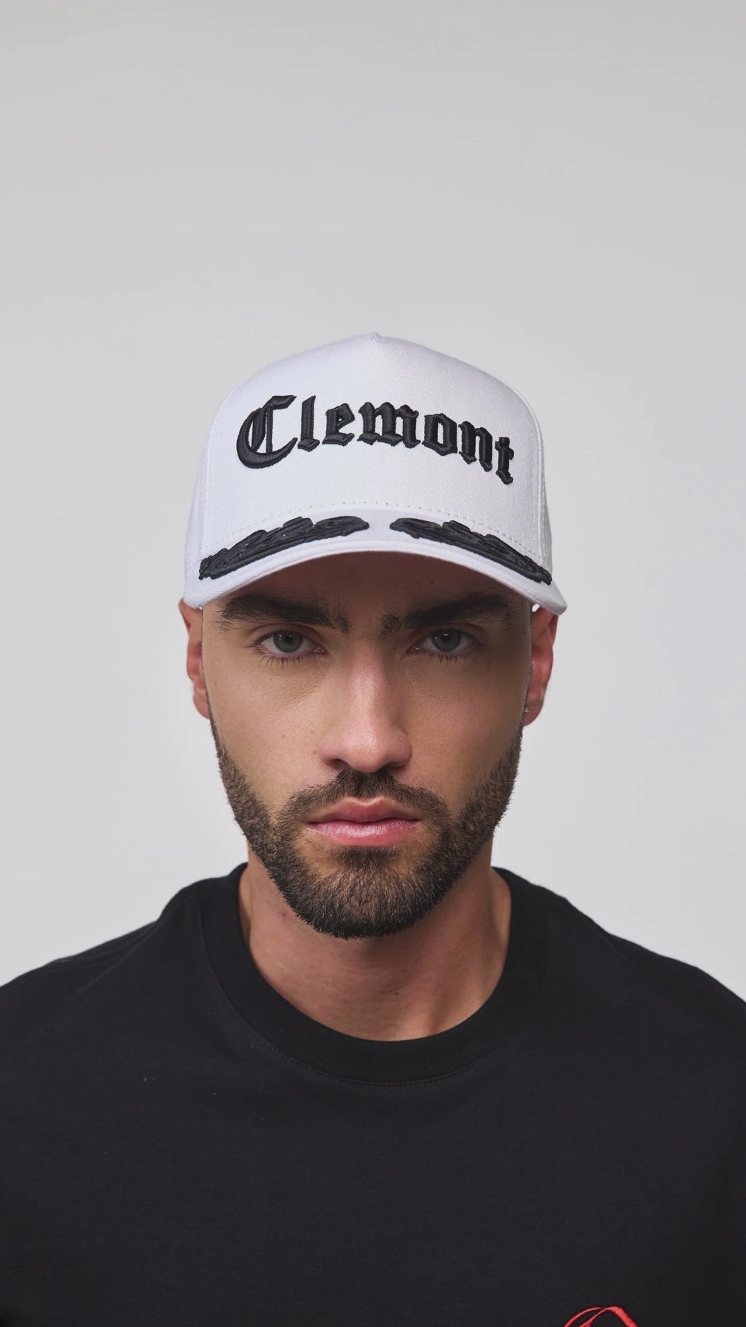 GORRA CLEMONT AMICIZIA BLANCO/NEGRO
