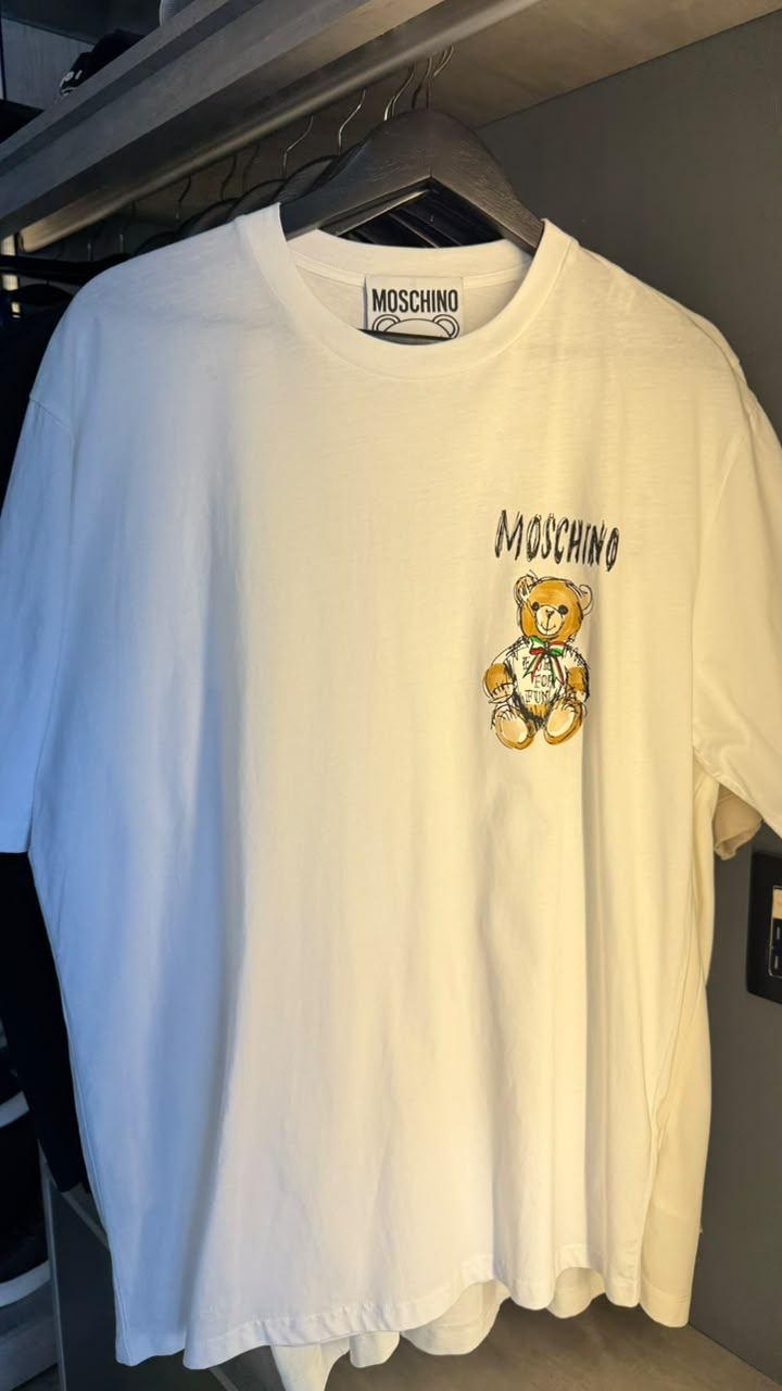 CAMISETA MOSCHINO ZZT0716 BLANCA