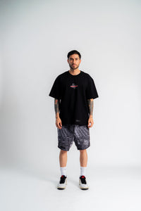 Rubbie Zip Oversized T-Shirt