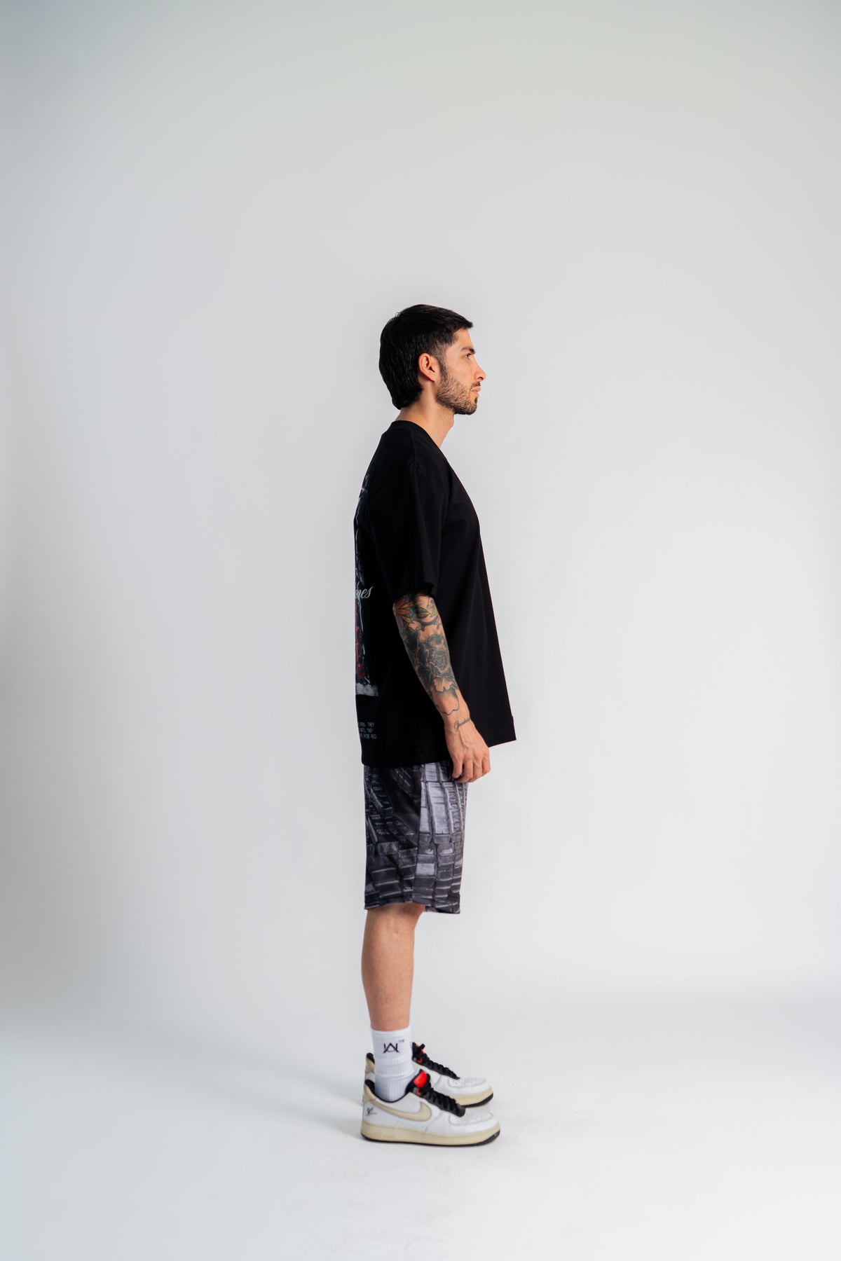 Rubbie Zip Oversized T-Shirt
