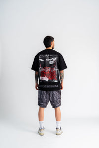 Rubbie Zip Oversized T-Shirt